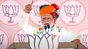 ಕಾಂಗ್ರೆಸ್ ಮೇಲೆ ದಾಳಿ ಮುಂದುವರಿಸಿದ ಮೋದಿ, ಇದಕ್ಕಾಗಿ ಇವತ್ತೂ ಮುಸ್ಲೀಂರ ಬಳಕೆ, ದಲಿತರ ಮೀಸಲಾತಿ ಕಿತ್ತು ಮುಸಲ್ಮಾನರಿಗೆ ನೀಡಲು ಕಾಂಗ್ರೆಸ್ ಹೊರಟಿತ್ತು ಎಂಬ ಆರೋಪ modi-rajaa