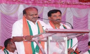 ವಿಧಾನ ಪರಿಷತ್ ಚುನಾವಣೆಯಲ್ಲೂ ಹಣ, ಗಿಫ್ಟ್ ಹಂಚುತ್ತಿದೆ ಕಾಂಗ್ರೆಸ್: ಹೆಚ್ ಡಿ ಕುಮಾರಸ್ವಾಮಿ ಆರೋಪ h d kumaraswamy