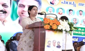 ತಮ್ಮ ವೈಫಲ್ಯ ಮುಚ್ಚಿಕೊಳ್ಳಲು ಬಿಜೆಪಿ ಪಾದಯಾತ್ರೆ: ಸಚಿವೆ ಲಕ್ಷ್ಮೀ ಹೆಬ್ಬಾಳಕರ್ lakshmi hebbalkar