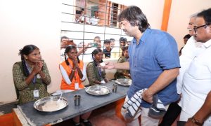 ಮಕ್ಕಳಿಗೆ ಊಟ ಕೊಟ್ಟರೆ ದೇವರಿಗೆ ನೈವೇದ್ಯ ಇಟ್ಟಂತೆ: ಶಿಕ್ಷಣ ಸಚಿವ ಮಧು ಬಂಗಾರಪ್ಪ madhu bangarappa