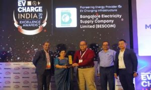 BESCOM: ಬೆಸ್ಕಾಂಗೆ 'ಚಾರ್ಜ್ ಇಂಡಿಯಾ 2024 ಎಕ್ಸಲೆನ್ಸ್' ಪ್ರಶಸ್ತಿ BESCOME