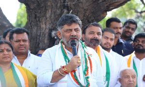 ಹೆಣದ ಮೇಲೆ ಹಣ ಮಾಡಿದ ಬಿಜೆಪಿ ಆಡಳಿತದಲ್ಲಿ ಬಳ್ಳಾರಿ ಜನ ಭಯದಲ್ಲಿ ಬದುಕು ಸಾಗಿಸುತ್ತಿದ್ದರು: ಡಿ.ಕೆ. ಶಿವಕುಮಾರ್ d k shivakumar
