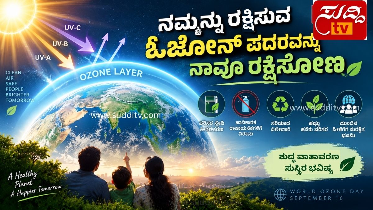 ಓಝೋನ್ ಪದರ: ಕಾಣದ ಕವಚವನ್ನು ಮುಂದಿನ ಪೀಳಿಗೆಗಾಗಿ ಹೇಗೆ ಕಾಪಾಡಬೇಕು?